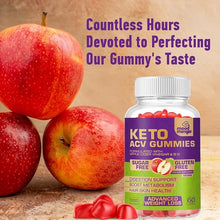Load image into Gallery viewer, Keto Acv Gummies for Advanced Weight Loss & Belly Fat Burn - Pro Active Super Apple Cider Vinegar Gummies - Rapid Fat Burner Diet Supplement for Women Men - Sugar Free & Gluten Free (1000MG)