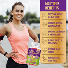 Load image into Gallery viewer, Keto Acv Gummies for Advanced Weight Loss & Belly Fat Burn - Pro Active Super Apple Cider Vinegar Gummies - Rapid Fat Burner Diet Supplement for Women Men - Sugar Free & Gluten Free (1000MG)