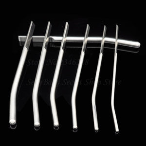 Sex Toy For Men 7pcs/set 304 Stainless Steel Stimulate Urethral Dilator Male Masturbation Rod,Urethral Sound Catheter Penis Plug